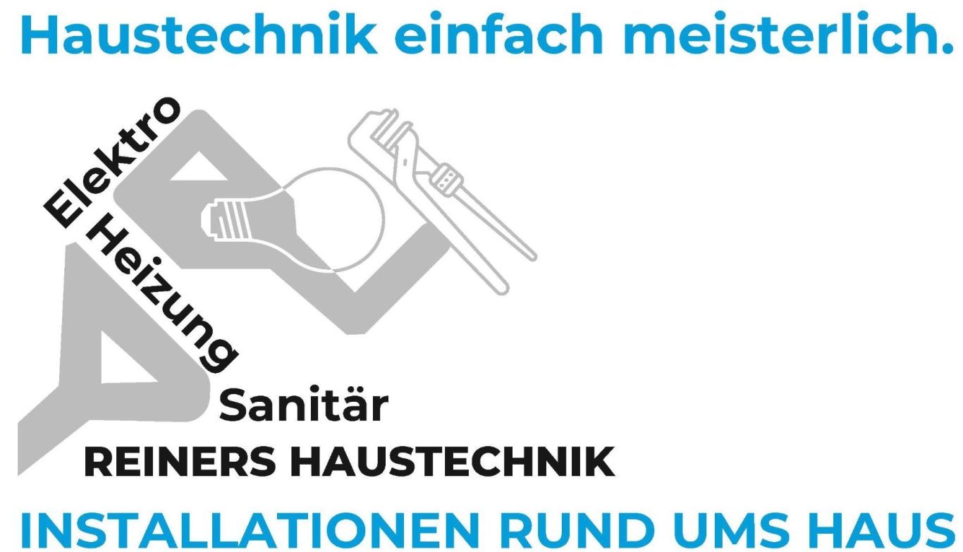 Logo Reiners Haustechnik: Elektro- und Gas-Wasser-Installationen